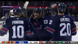 Chris Kreider's Historic Night Sinks Ducks At MSG | Home & Away Feeds | ANA v NYR | Dec 15th, 2023