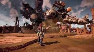 HZD Fights , Horizon zero dawn + Frozen Wilds  machines