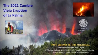 LECTURE: *The 2021 LA PALMA Eruption* - Causes and Consequences