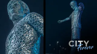 Revealing our Statues | David Silva and Vincent Kompany | City Forever