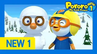 Pororo Episod Baru | Ep8 Membuat Manusia Salju | Pororo NEW1 | Pororo Bahasa Indonesia | Kartun