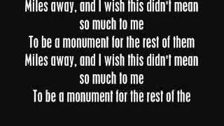 A Day To Remember-Monument w/lyrics