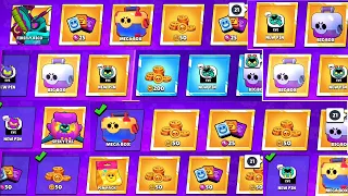 All Season 11 BRAWL PASS REWARDS on 0 to 70 - Brawl Stars