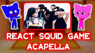 Poppy Playtime React To Squid Game ACAPELLA | SQUID GAME SONG