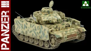 Takom Panzer III Ausf N (1/35 scale model kit) - Painting and weathering