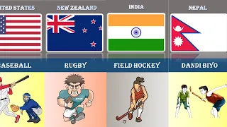 List of  National Games from different Countries