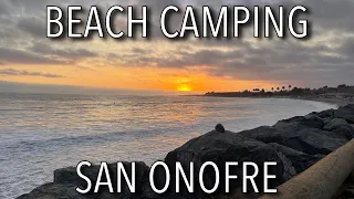 San Onofre Beach Camping - Camp Pendleton