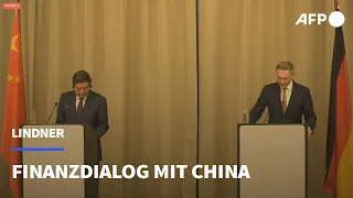 Lindner für häufigeren Finanzdialog mit China | AFP