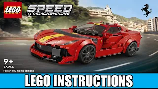 LEGO Instructions | Speed Champions | 76914 | Ferrari 812 Competizione