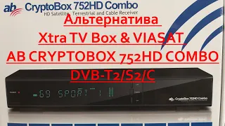 AB CRYPTOBOX 752HD COMBO DVB-T2/S2/C обзор и настройка