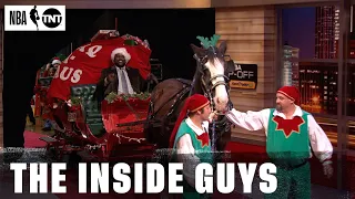 Shaq-A-Claus Makes His Debut on Inside the NBA | NBA on TNT