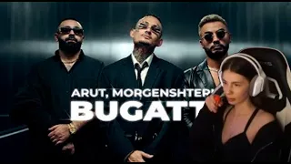 VISSHENKA смотрит Arut, MORGENSHTERN - BUGATTI (Official Video, 2022)/Реакция