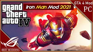 GTA IV New Iron Man Mod 2021 | With Stark Tower | Full Tutorial | GTA 4 Mod | in Hindi Urdu