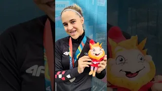 VITA PENEZIĆ dan nakon osvajanja SREBRA na 100m - Europski olimpijski festival mladih 2022