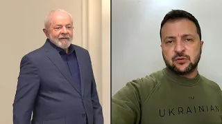 Encontro marcado entre Lula e Zelensky | AFP