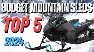 Top 5: 2024 “Budget” Mountain Snowmobiles