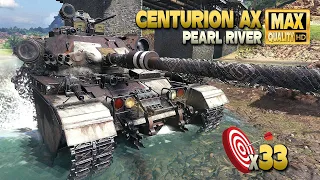 Excellent Centurion AX with almost 13000 damage on Pearl River - World of Tanks