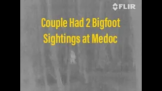 Couple Has two separate sightings six days apart at Medoc Mountain State Park.