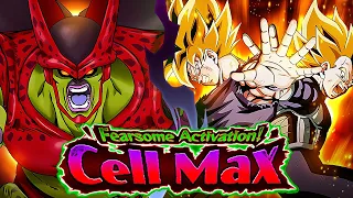 LR SSJ GOKU & SSJ VEGETA VS. CELL MAX SUPER BOSS BATTLE! (DBZ: Dokkan Battle)