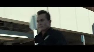 Truck chase scene - Terminator 2 Judgement day (remastered) 4k HD