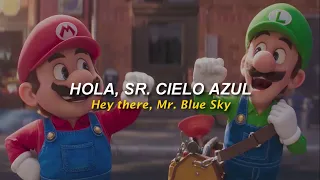 La canción de la ultima escena de Mario | Mr. Blue Sky - Super Mario Bros Movie // Sub Español