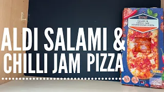 Aldi Specially Selected Salami & Chilli Jam Sourdough Pizza Review