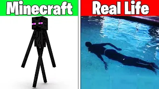 Realistic Minecraft | Real Life vs Minecraft | Realistic Slime, Water, Lava #500