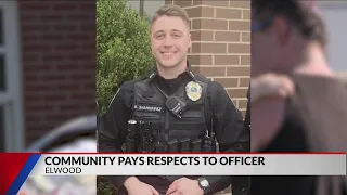 Elwood honors fallen Officer Noah Shahnavaz