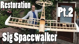 RC Restoration: Sig 1/3 Space Walker, Part 2