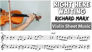 [Free Sheet] Right Here Waiting - Richard Marx [Violin Sheet Music]