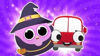 Counting Numbers Halloween Song with Vehicles 🎃👻🔢🎶 Giligilis Kids Songs | Lolipapi Kids Songs