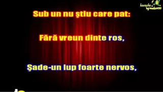 Rosu si Negru - Pseudofabula (Karaoke By snooker6767)