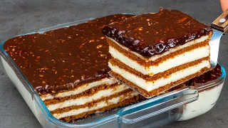 The most loved cake in Italy! Recipe in 5 minutes, without baking