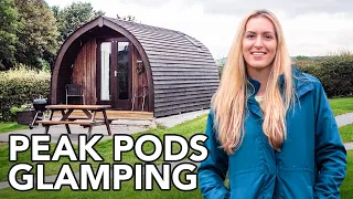 LUXURY GLAMPING in the Peak District - Peak Pods Review