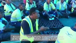 WAF workers gathered at Wailoku depot [01-May-2019]
