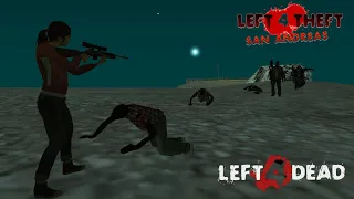 Left 4 Theft San Andreas L4D Zoey Survivor Gameplay with [DOWNLOAD] Link is in Description