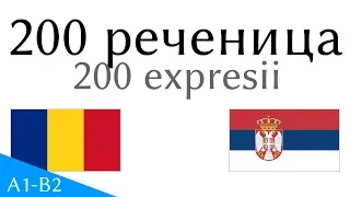 200 реченица - Румунски језик - Српски језик