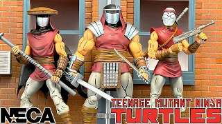 NECA TMNT Mirage Elite Guard, Foot Soldier & Foot Enforcer Review!