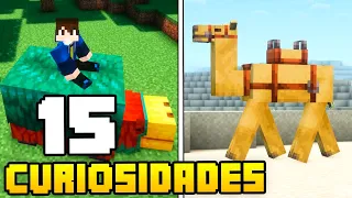 MINECRAFT 1.20 - 15 CURIOSIDADES SOBRE A ATUALIZAÇÃO TRAILS AND TALES