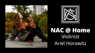 Violinist Ariel Horowitz Performs Rhapsody No. 1 & More