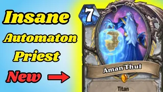 Hearthstone Standard Titans Automaton priest deck