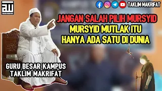 🔴 [SIARAN ULANG] JANGAN SALAH PILIH MURSYID. MURSYID MUTLAK ITU HANYA ADA SATU DI DUNIA