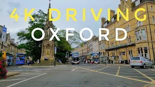 Driving 4K Oxford - Drive Through The Historic City Of Oxford