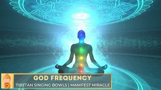 Tibetan singing bowls - 963 Hz The god frequency | Manifest miracles | Sound healing