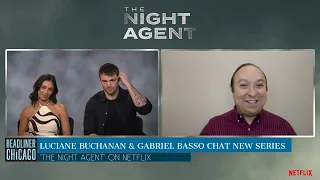 Gabriel Basso & Luciane Buchanan interview for 'The Night Agent' on Netflix on FBI Agent on mission