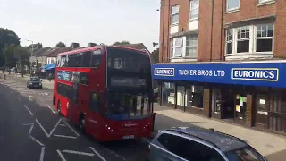 Full Route Visual | London Bus Route 252: Hornchurch, Town Centre to Collier Row