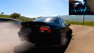 BMW M5 E39 shredding tires the correct way | Forza Horizon 5