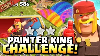 Easily 3 STAR the PAINTER KING CHALLENGE with this GUIDE! Clash of Clans