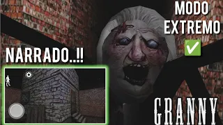 GRANNY MODO EXTREMO PERO NARRADO XD ESCAPE POR LA ALCANTARILLA V1.8 MOD ✅