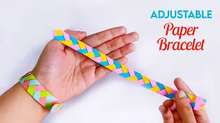 Easy Paper Bracelet | Adjustable Friendship Band